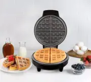 NEW Kalorik Non Stick Stainless Silver Belgian Waffle Maker Kitchen Food Cooking