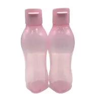 Tupperware Eco Water Bottle 16 oz. Set of 2 Pink