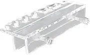 Aquarium Tool Organizer – Tank Accessory Stand, Aquatic Utensil Bracket | Clear Maintenance Tool Shelf, Plant Trimming Equipment Rack, Tools Mount for Fish Tanks
