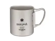 SNOW PEAK Ti-Double Mug, 220
