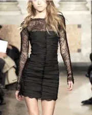 Emilio Pucci FW2013 Black Lace Dress NWT✨$2700