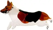 [YlobdolY] Novelty Animal Hair Claw Clips for Women, Cute Corgi Dog High Grade Hair clips for Ladies Thin Thick Curly Hair, Non-slip Strong Hold Jaw Hair Accessories Hairclips