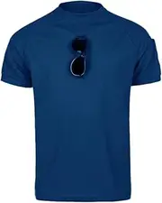 [HANTONGHAO] Men's Outdoor Quick dryTmen's Round Neck Short Sleeve Army Fan Plus Size Men's Short Sleeve Shirt
