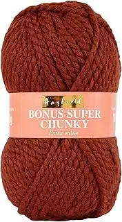 Hayfield Bonus Super Chunky, Mahogany (563), 100g by Sirdar