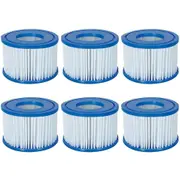 6pcs Spa Pool Filter Cartridge Size VI Bestway Replacement Cartridge