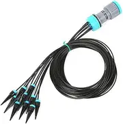 AIMALL Garden Automatic Drip Irrigation System, 63in Self Watering Kit for Plants, Efficient Plant Controller with 160cm Tubing, Ideal for Gardens and Greenhouses