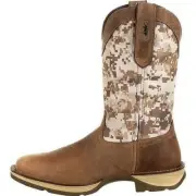 Men's Desert Camo Pull-on Western Boot