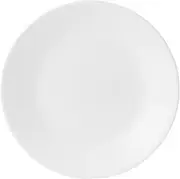 [CORELLE] Vitrelle Livingware Bread and Butter Plate, Triple Layer Glass and Chip Resistant, 6-3/4-Inch Round Plate, White