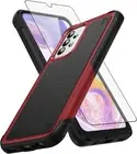 Phone Case for Samsung Galaxy A23 A13 4G/5G with Tempered Glass Screen Protector