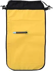 Rescue Paddle Floating Bag, Bright Yellow Auto-Valve Kayak Paddle Float, for Kayak Canoe