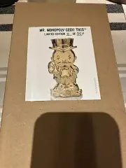 Mr. Monopoly Geeki tiki mugs gold limited edition 11/250