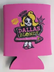 Beer Bottle Can Holder Koozie ~ DEEP ELLUM BREWING Dallas Blonde Queen ~ TEXAS