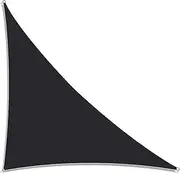4x4x5.7m Shade Sails Waterproof Heavy Duty, Protection Awning Outdoor, Sun Shade Sail Right Triangle, for Patio/Garden/Backyard/Swimming Pools/Carports