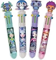 Nebulous Stars 10-Color Ball Pen Display - Multicoloured Pack for Writing, Drawing & Creative Projects