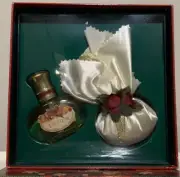 Coty L'effleur Holiday Set Cologne Spray 1.25 Oz + Fragrance Sachet VINTAGE NOS