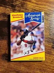 1992 Mootown Snackers Autograph Series Complete Sealed 24 Card Set - NEW - MLB