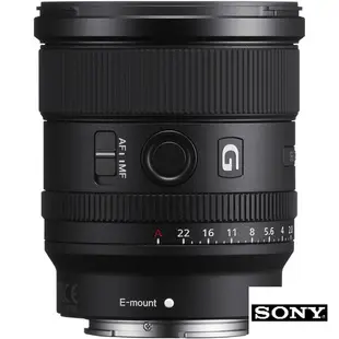 【SONY 索尼】SEL20F18G FE 20mm F1.8 G 大光圈超廣角定焦鏡頭 (公司貨)