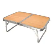 Folding Outdoor Picnic/ Camping Table, Wood Paint Cover, Aluminum, Easy Carry