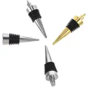 4 Pcs Wine Bottle Stopper Accessories Creative Plug Manual Cappers Kit