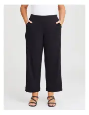 [Taking Shape] Audrey Wide Leg Pant in Black