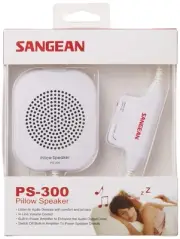 PS-300 Pillow Speaker with in-line Volume Control and Amplifier (White)