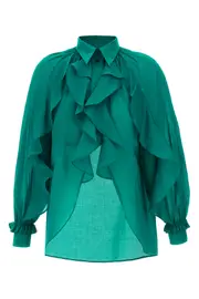 ALBERTA FERRETTI Ruffled Shirt And Ruffles