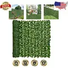 Customizable Artificial Ivy Leaf Privacy Screen, Blocks Sunlight & Adds Charm