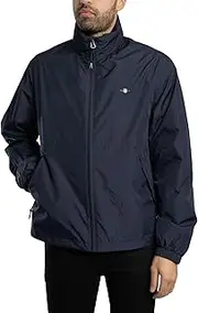 [GANT] Men's Lightweight Windshielder Jacket, Evening Blue, XXL