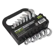 Sealey Combination Spanner Set 7pc Stubby Imperial S01190