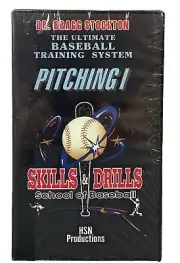 Pitching 1 Skills & Drills School Of Baseball Dr. Bragg Stockton VHS Tape SEALED