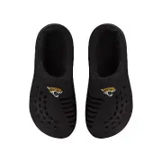 FOCO NFL Men's Jacksonville Jaguars Sherpa Lined Big Logo Clogs