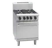 Waldorf 800 Series RNL8410G - 600mm Gas Range Static Oven Low Back Version