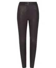 Sass And Bide Black Leather ALPHABET STREET PANT Size 36