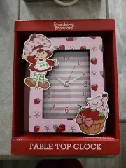 Strawberry Shortcake Table Top Clock