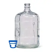 Home Brew Ohio 5 Gallon Glass Carboy with Carboy Handle