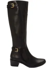 [Jane Debster] Hamish Black Hi Shine Boots