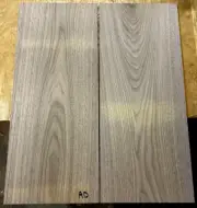 2 BEAUTIFUL THIN WIDE SANDED S4S BLACK WALNUT 24" X 10" X 3/8" LUMBER WOOD AD