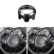 Real Carbon Fiber Steering Wheel Center Cover For Mini Cooper F54 F55 F56 F57/60 (for: Mini)
