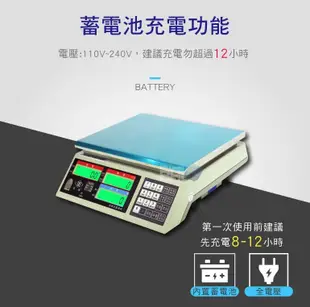 【BHL秉衡量電子秤】ALH 高精度夜光液晶計數秤 3kg 7.5kg 15kg 30kg (6.6折)