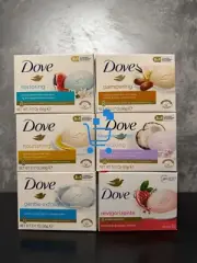 1 Each Dove Soap Bar Argan Shea Butter Blue Fig Coconut Pomegranate Exfoliating
