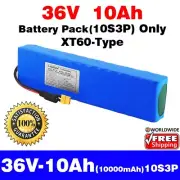 36V 10Ah (10000 mAh)Rechargeable Battery (10S3P 20A BMS) - XT60 Type Port