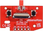 eXtremeRate Replacement Rise Remap Board for PS5 Controller Board FCBA Conductor Card for Rise RMB Version Metal Button Remap Kit Red Circuit Board for PS5 - No Controller No Housing