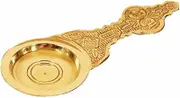Spillbox Kapoor Karpoor Diya Deepam Deepa Burner Brass Karpuram Arati Aarti Arti Arathi Aarathi Stand for Dhoop Puja Pooja Room Camphor Dani Holder for Your Mandir Homeoffice Decoration-5.5Inch