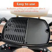 BBQ Cooking Grillplate for Weber BABY Q (Q100, Q120, Q1000, Q1200 Series) Matt