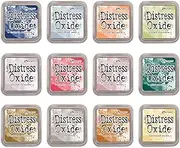 Tim Holtz Ranger Distress Oxide Ink Fall 2018 (Release 5) - 12 Ink Pad Bundle