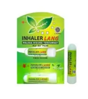 6x INHALER LANG Menthol Inhaler Cap Lang for Cold & Nasal Congestion