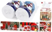 Artificial Snow Blanket Roll, Thick Xmas Fluffy Snow 2 White Without Light