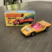 Matchbox Superfast No. 4 Gruesome Twosome with Original Box