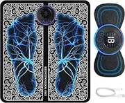 Softsoap Foot-Massager-Pain-Relief-Wireless-Electric-Ems-Massage-Machine-Rechargeable-Portable-Folding-Automatic-With-8-Mode19-Intensity-For-Legs-Body-Hand-Therapy-Body-Wash (Multilll)