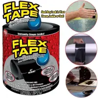 在飛比找蝦皮購物優惠-Hitam Flex Tape 專用防漏膠帶魔術貼加厚防水強
